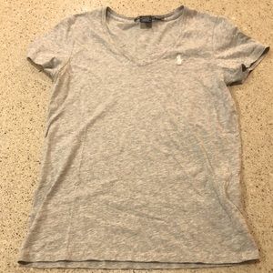 Ralph Lauren Sport Women’s V-Neck - Grey - M